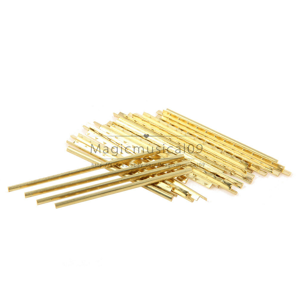 19pcs Classical Guitar Fret Wire Pre Cut Fretwire Set 2.2mm Gold eBay