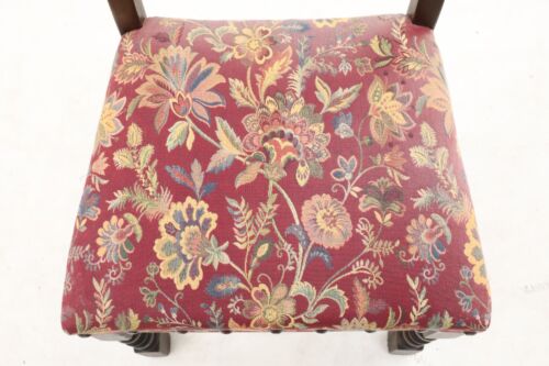 6 Old Charm Dining Chairs Tudor Brown Studded Upholstery FREE UK Delivery - Picture 13 of 19