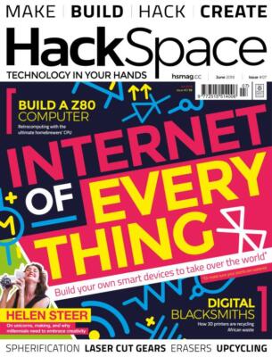 HACK SPACE MAGAZINE 55 Select Issue Collection On USB Drive