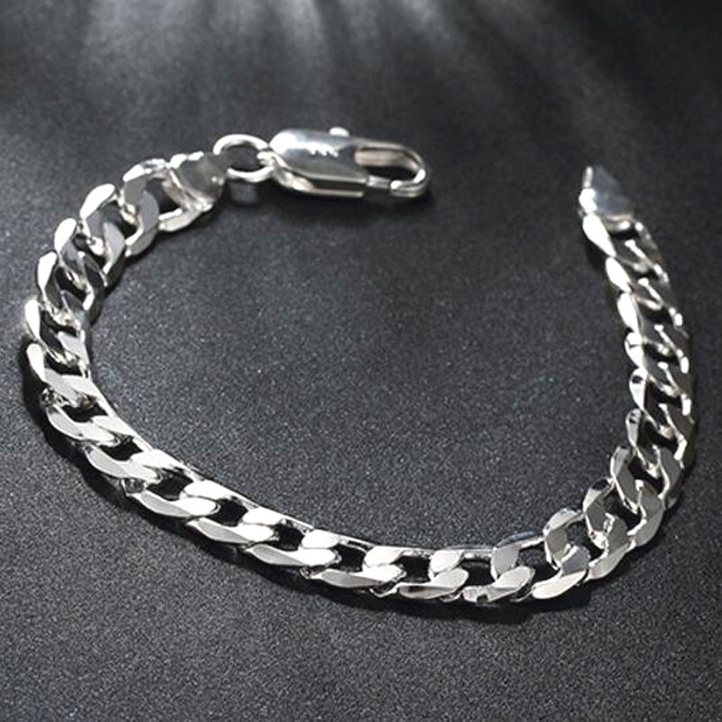 ★SENTIMENTS★ NO.395 [SILVER] BRACELET Leslies Sterling Silver Polished Link Bracelet QLF495-7.5 | eBay