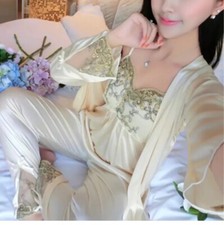 Three Pieces Pajamas Sets For Women