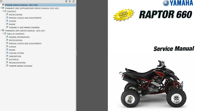 Manuale Di Officina Haynes Per Yamaha Raptor 660 & 700 ATV - Modelli 2001-2012 Con Istruzioni Riparazione - Foto 9