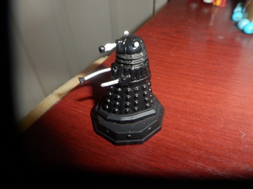 Doctor Who Black Dalek Micro Universe RPG Mini 1” Figure Rare - Picture 4 of 4