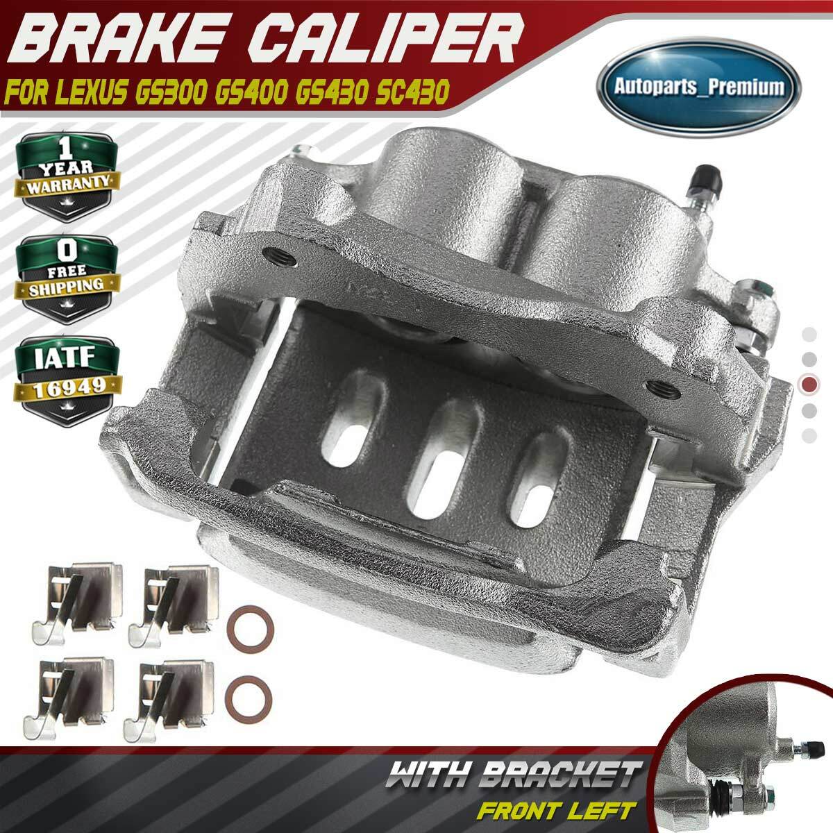 Brake Caliper with Bracket for Lexus GS300 GS400 GS430 SC430 Front Left