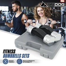 Adjustable Weight Dumbbells Set Home Gym Hand Strength Training Fitness Workout