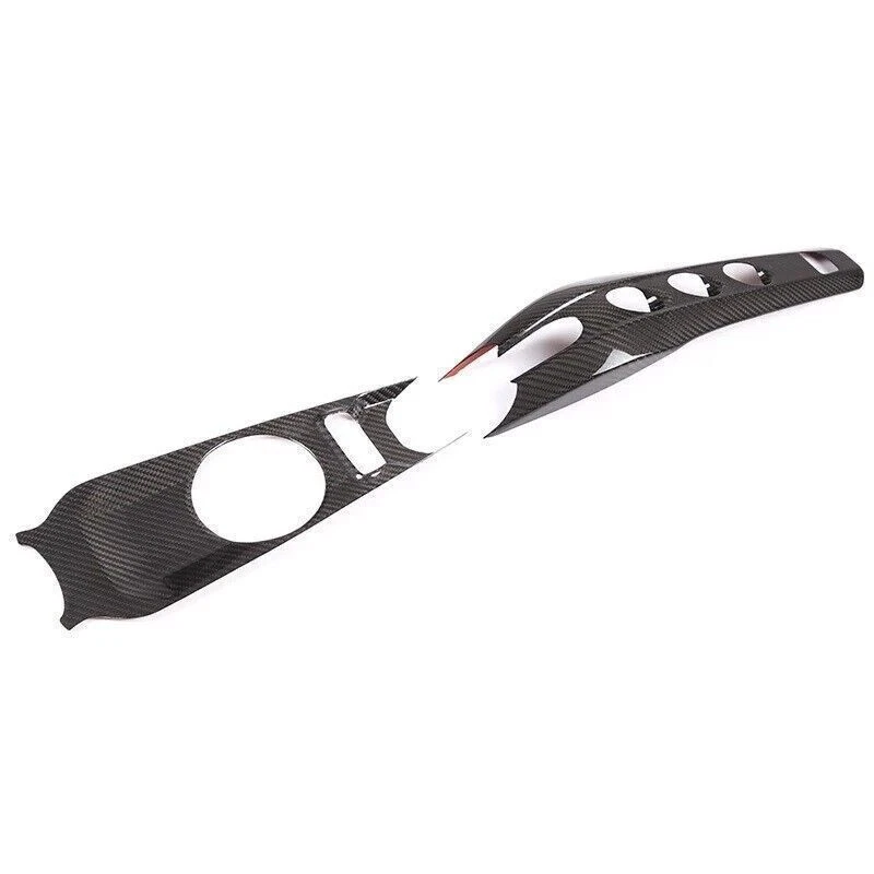 Cubierta de portavasos de control central de coche de fibra de carbono seca para Ferrari F12 Berlinetta Foto 4 de 4