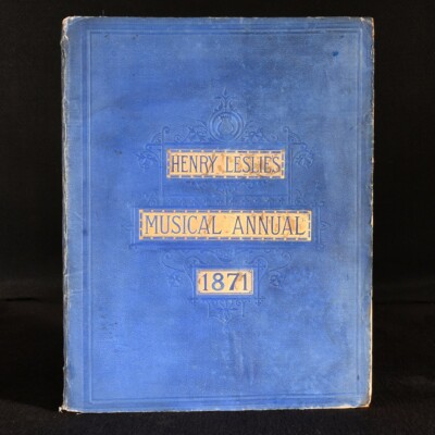 1871 Henry Leslie's Musical Annual 1871 Very Scarce John Everett Millais Illu...