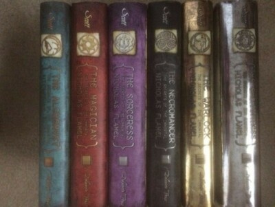 Secrets of the Immortal Nicholas Flamel Series 1-6 set Scott HB lot Warlock