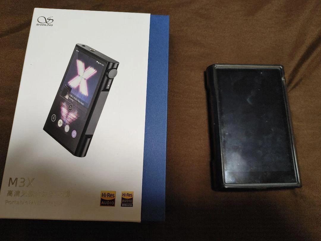 Shanling M3X Android Audio Player Black Streaming Hi-Res Lossless 3GB Bluetooth