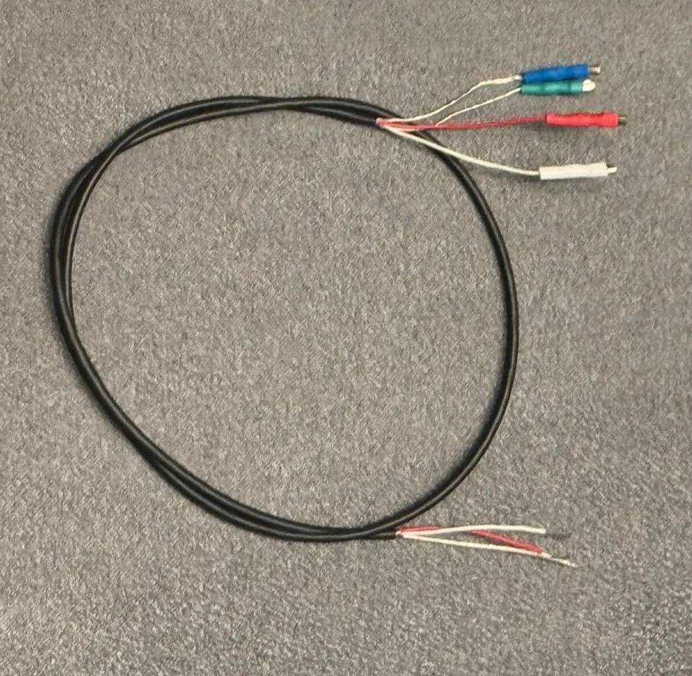 High-Quality Silver Plated Copper Tonearm Wires | 36 AWG, 0.28mm OD, 450mm Length