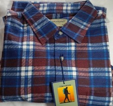Tom Hagan multicoloured men's shirt long sleeves with tag UK size XXL(45-46)