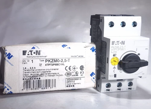 EATON MOELLER XTPT2P5BC1NL MOTOR PROTECTOR MODULE 1.6-2.5A PKZM0-2,5-T 088913