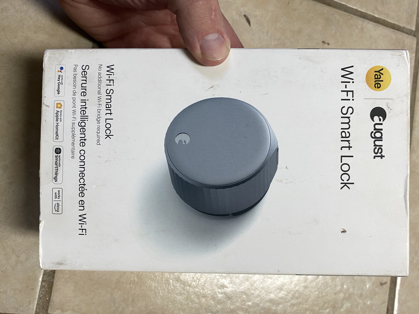 August wi-fi, (4th generation) smart lock, open box
