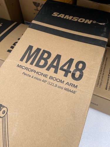 SAMSON MBA48 / 48”Broadcast Microphone Boom Arm with Desk Clamp and Grommet NEW - Picture 8 of 8