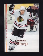 2007-08 Upper Deck Patrick Sharp #31 Chicago Blackhawks
