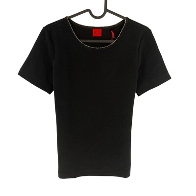 BOSS Damen T-Shirt Aus 100% Baumwolle – Klassisches Basic-Shirt