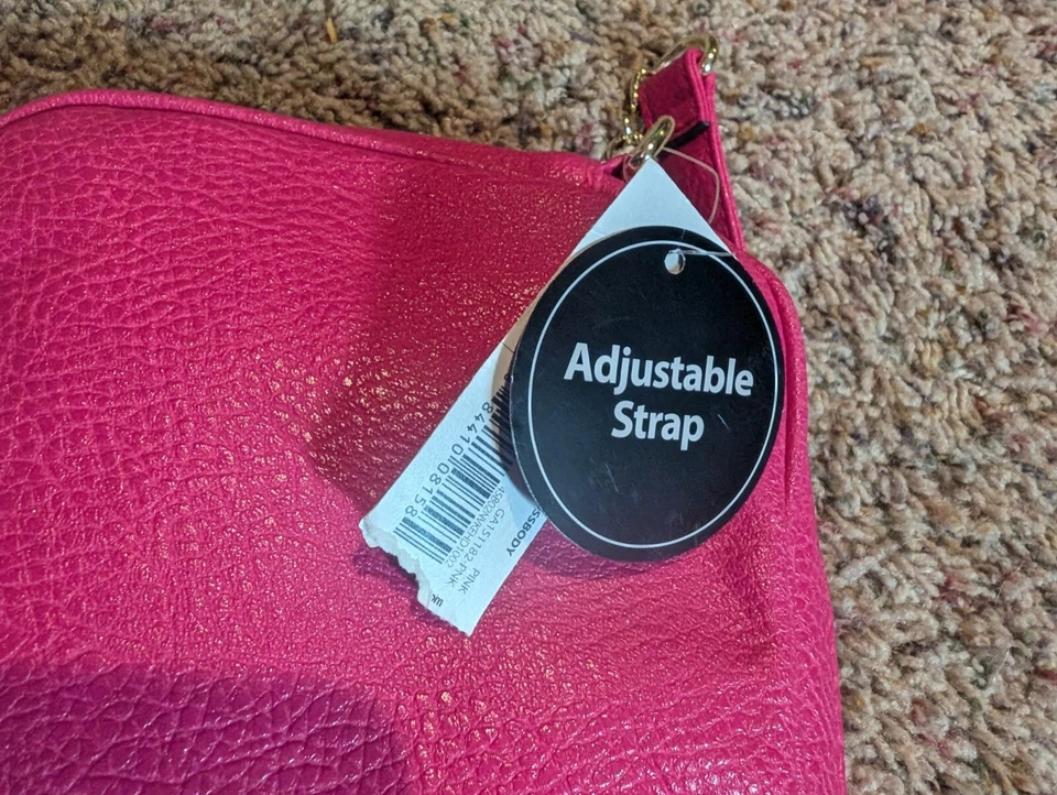 Bolso de Hombro George Pequeño Rosa Nuevo con Etiquetas Foto 4 de 4