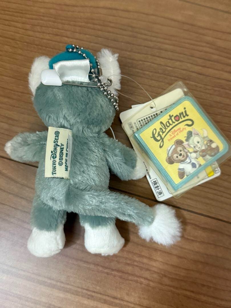上海ディズニーリゾート 猫刺繍 フリースベスト Gelatoni Tokyo disney sea limited 