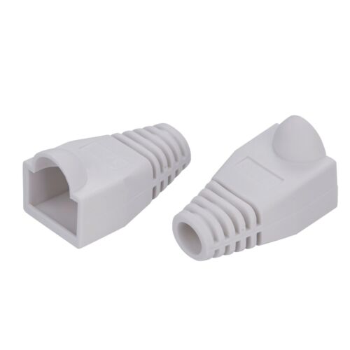 Cat5e Cat6 Boot Cap Cover for RJ45 Network Connector Cable White Black Blue lot - Picture 2 of 14