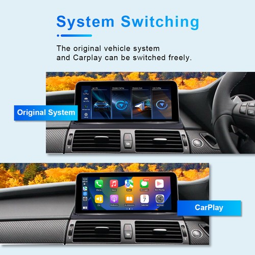 10.25'' Car Screen Carplay Linux Fit For BMW X5 E70 E71 2007-2010 CCC System RHD - Picture 5 of 13
