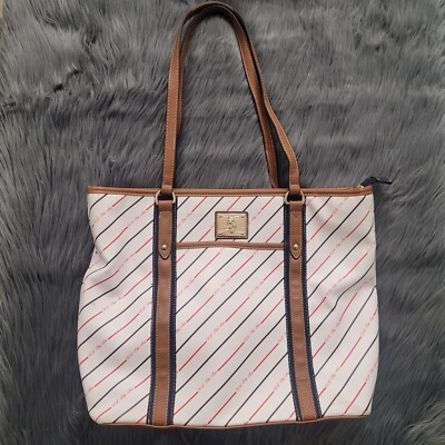 US Polo Assn STRIPE USPA shoulder BAG