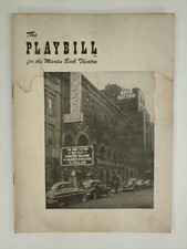 Tennessee Williams ‘The Rose Tattoo’ June 1951 Playbill - Martin Beck Theater 
