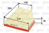 Valeo 585281 Luftfilter FüR BMW