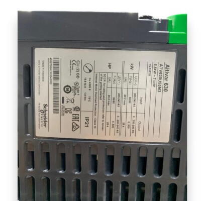 SCHNEIDER ELECTRIC ATV630U55M3 | eBay SCHNEIDER ELECTRIC ATV630U55M3 | eBay