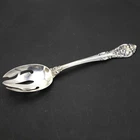 King Edward by Gorham Slotted Sterling Silver Table Serving Spoon 8.5"