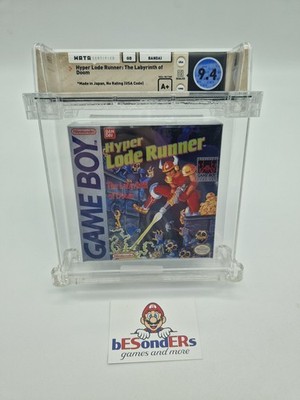 Hyper Lode Runner - WATA 9.4 A+ - SEALED - Nintendo Gameboy - OVP - No VGA