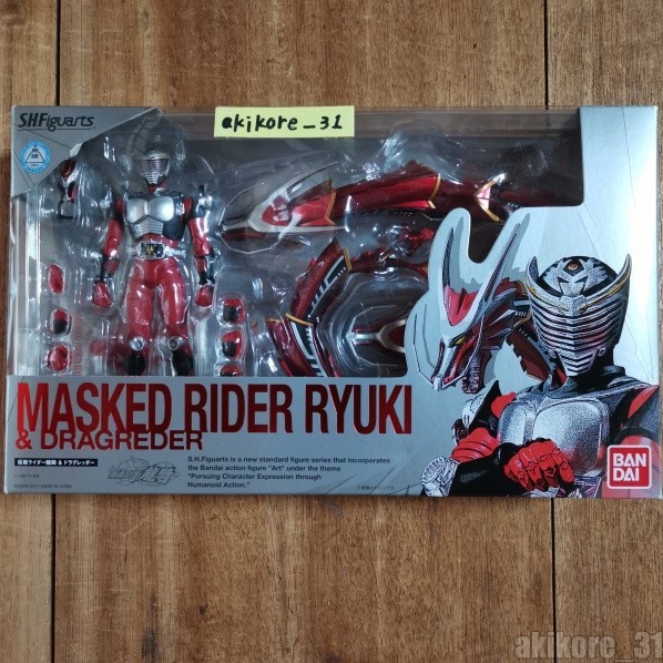S.H.Figuarts Kamen Rider Ryuki and Dragreder Set Figure Bandai | eBay
