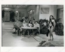 Vicki! Vicki Lawrence Louie Anderson Press Photo 8X10 talk show swimsuit