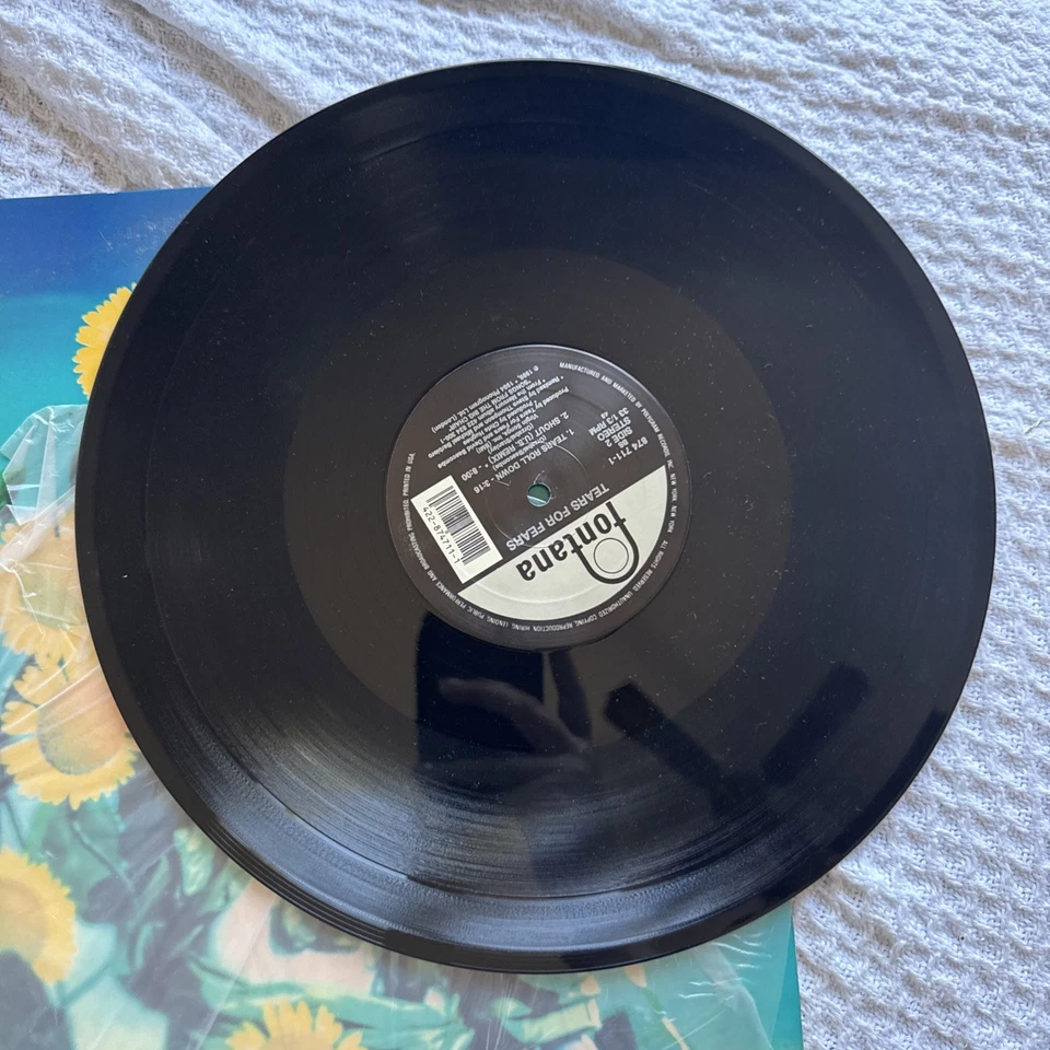 TEARS FOR FEARS    SOWING THE SEEDS OF LOVE   1989 FONTANA 12" SINGLE - Image 4 of 4