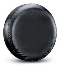 Waterproof PVC Spare Tire Cover for SUV Jeep RV Truck 14 Inch Black