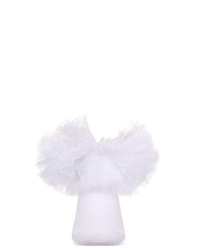 Girls' Oversized Tutu Ballerina Anklet Socks - Picture 9 of 16
