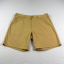 Carhartt Shorts Mens Size 38 Brown Chino Force Stretch Relaxed Fit Rugged Flex