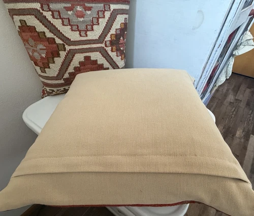POTTERY BARN 西南编织 Kilim 羊毛枕头套装拉链 18 英寸 x 18 英寸 2 件套 - 第 9 张/共 19 张