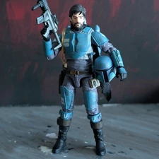 1/18 Custom Mandalorian Commando 3.75" Star Wars TVC Vintage Collection Trooper