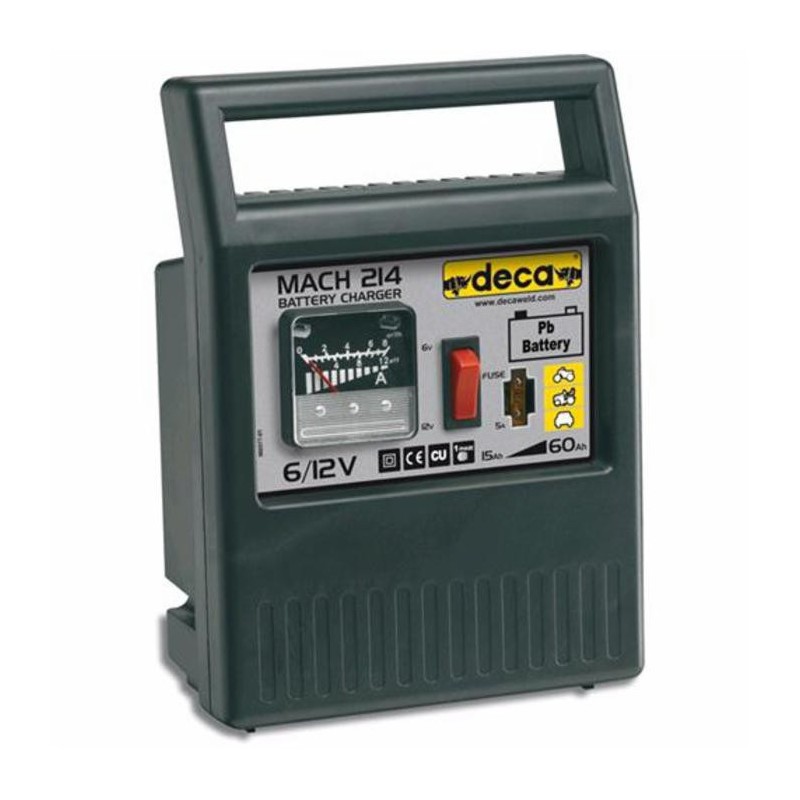 Chargeur de batterie 6/12 V 50 W Mach 214 : fini les batteries vides