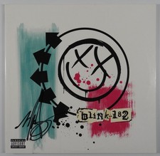Blink 182 JSA Mark Hoppus Signed Autograph Album Vinyl Blink 182 JSA Mark Hoppus Signed Autograph Album Vinyl