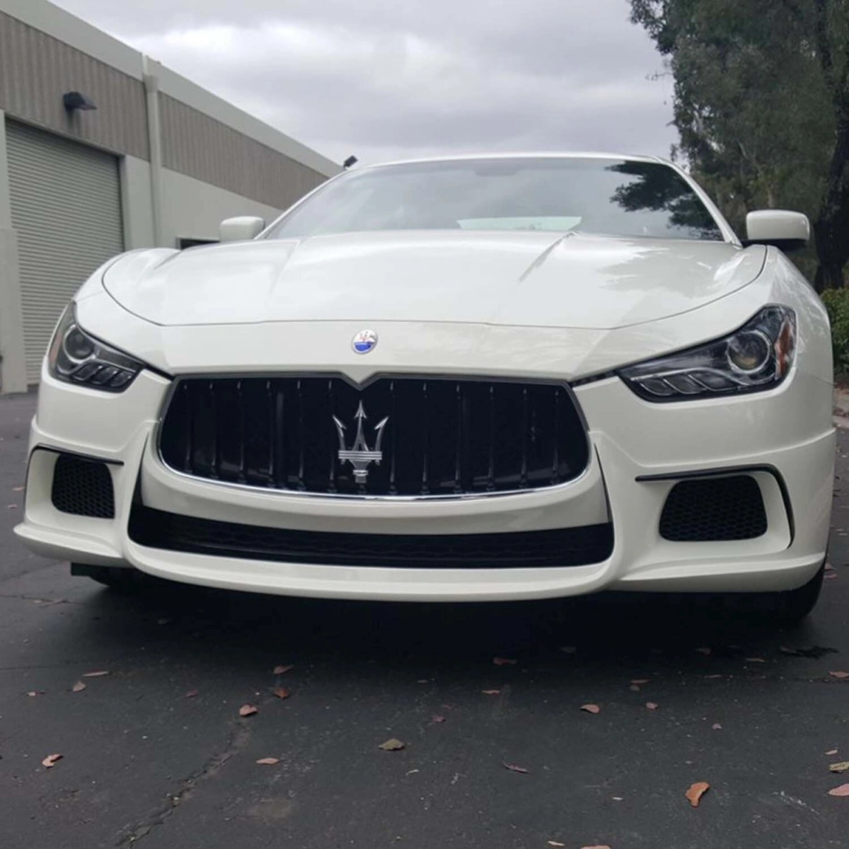 KBD 1 Piece Polyurethane Front Lip for Ghibli Maserati 14-18 kbd_37-6100