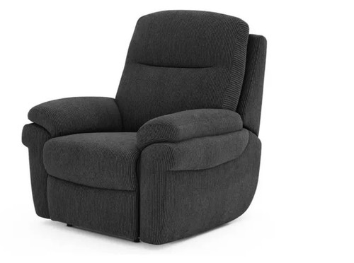 Black Manual Recliner La-Z-Boy Armchair - Picture 2 of 3