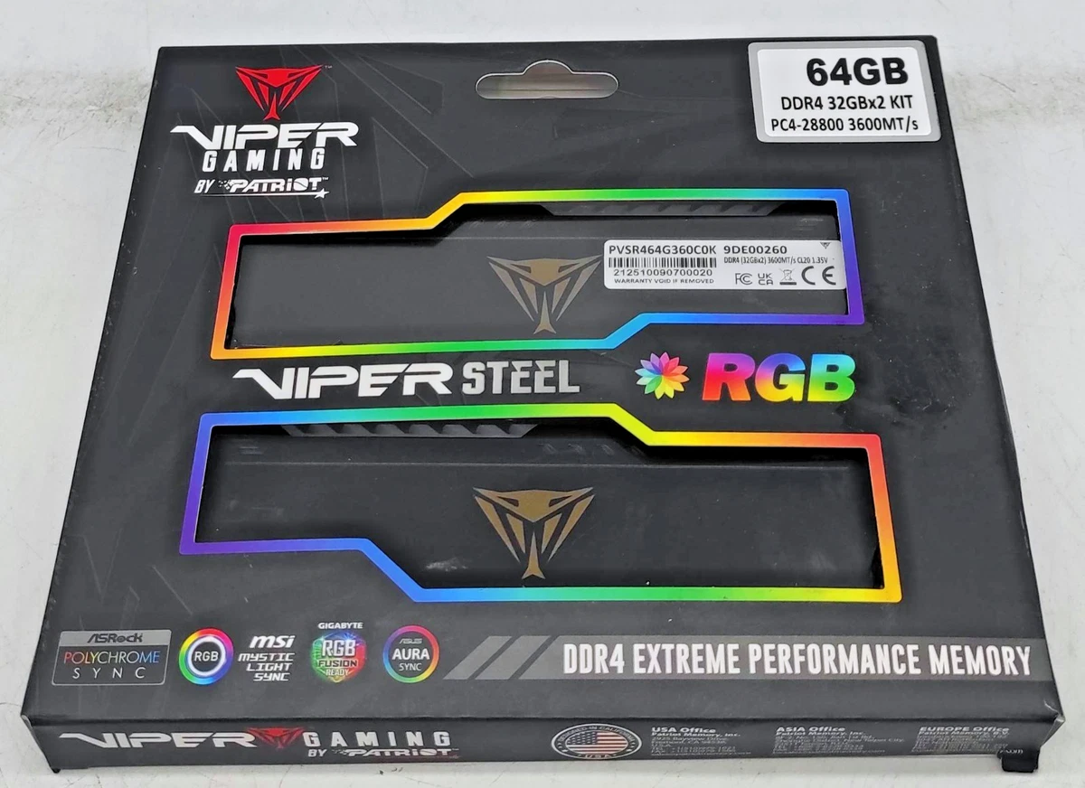 Patriot DDR4 SDRAM Memory (RAM) for sale | eBay UK