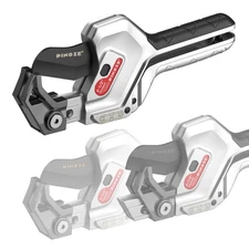 PVC Pipe Cutter, 3-Gear Adjustable Cut up to 2-1/2”, Ratchet Pipe Cutter Tool He