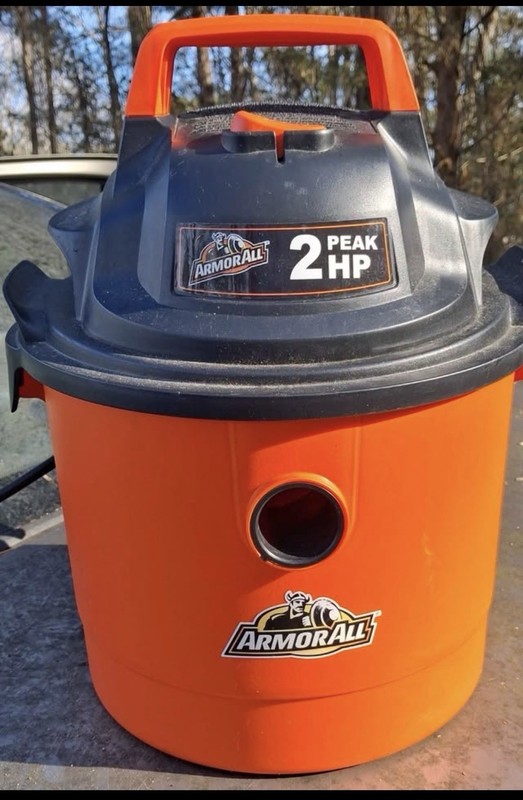 Armor All Wet/Dry Canister Vacuum 2 Peak HP Corded 120V VOM205P 0901