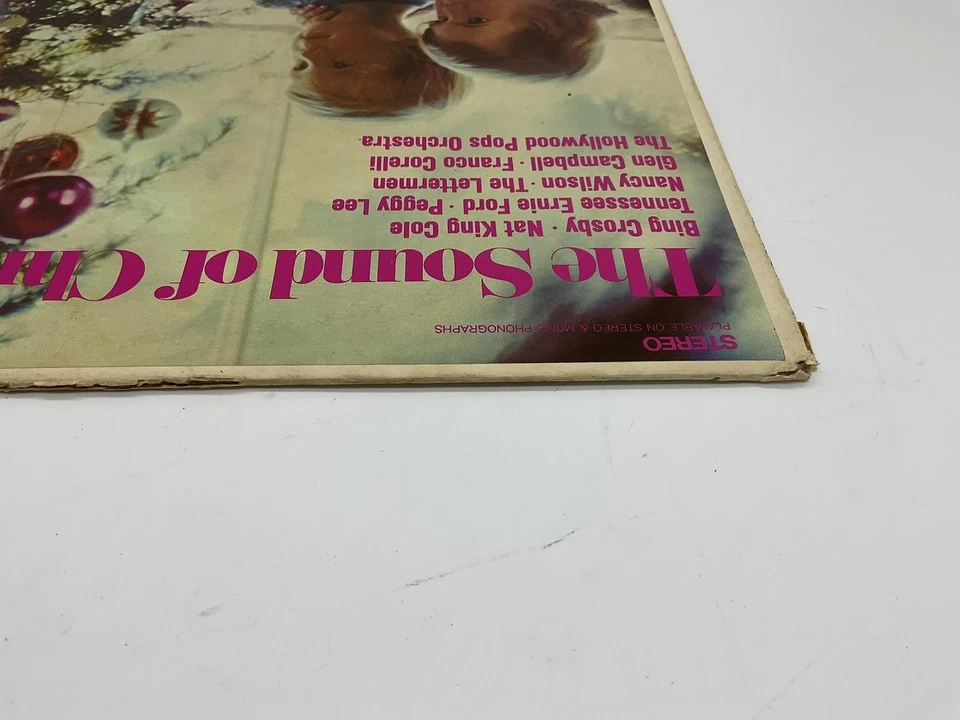 Vintage The Sound Of Christmas Vol 2 Vinyl LP Holiday Bing Crosby Nat King Cole Foto 4 de 4