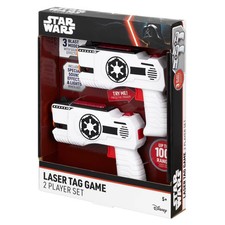 eKids SW-174.EEV25R Star Wars Laser Tag Blaster 2 Player Game Indoor  Outdoor