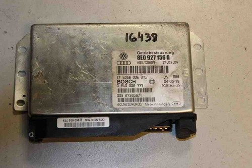 AUDI A4 Avant 8K5, B8 Getriebesteuergerät 8E0927156G 2.00 Diesel 2003 31943753