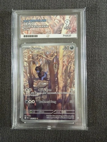 Deino - White Flare - 146/086 - Illustration Rare - Ace 9