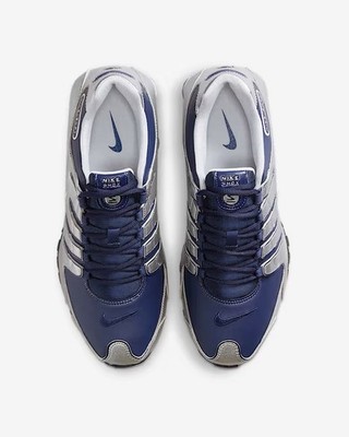 Nike Shox NZ Midnight Navy Metallic Silver 378341-402 Size  display picture 1
